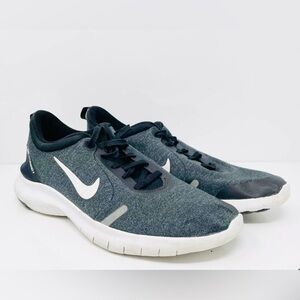 Nike Flex Experience RN 8 Black Gray White Sneakers Shoes AJ5908-013-Womens 8.5